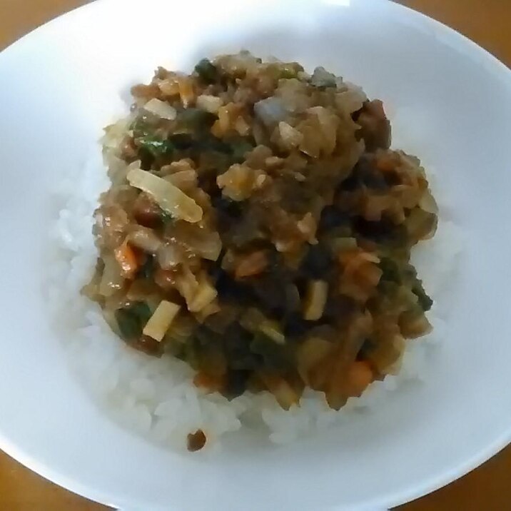 ベジタリアンガバオ丼風